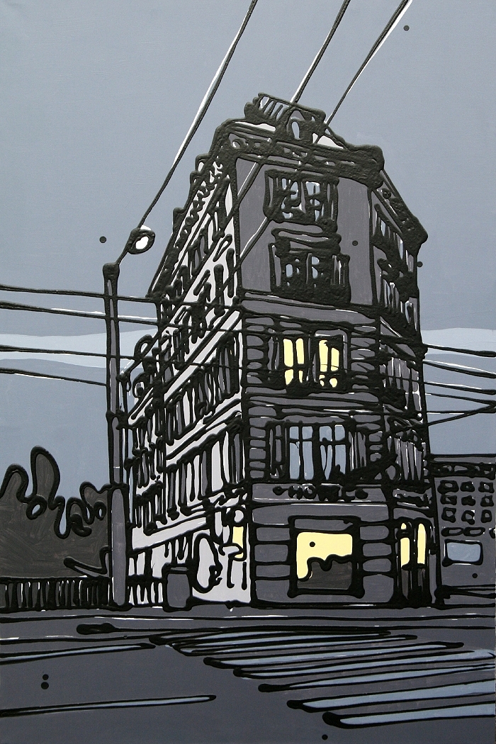 Helvetia — 2011, Acryl auf Leinwand, 180 × 120 cm