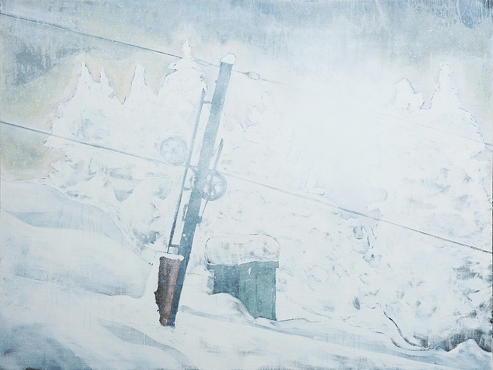 Furggen — 2020, Acryl auf Leinwand, 150 × 200 cm