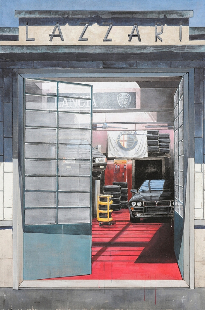 Lazzari — 2024, Acryl auf Leinwand, 180 × 120 cm
