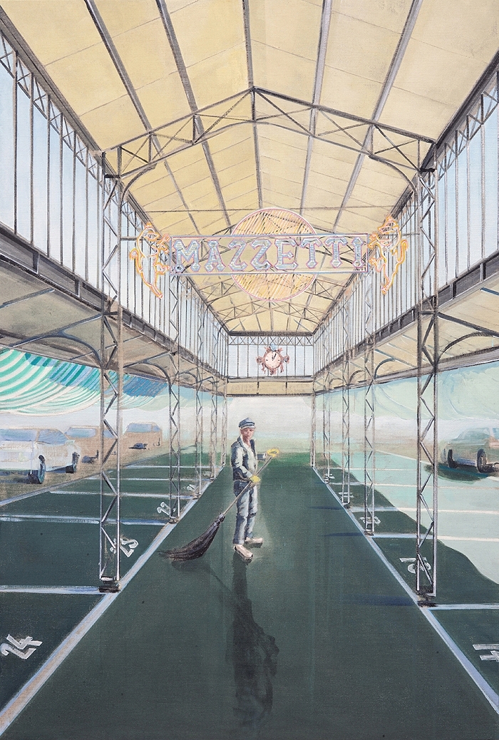 Mazzetti — 2025, Acryl auf Leinwand, 180 × 120 cm