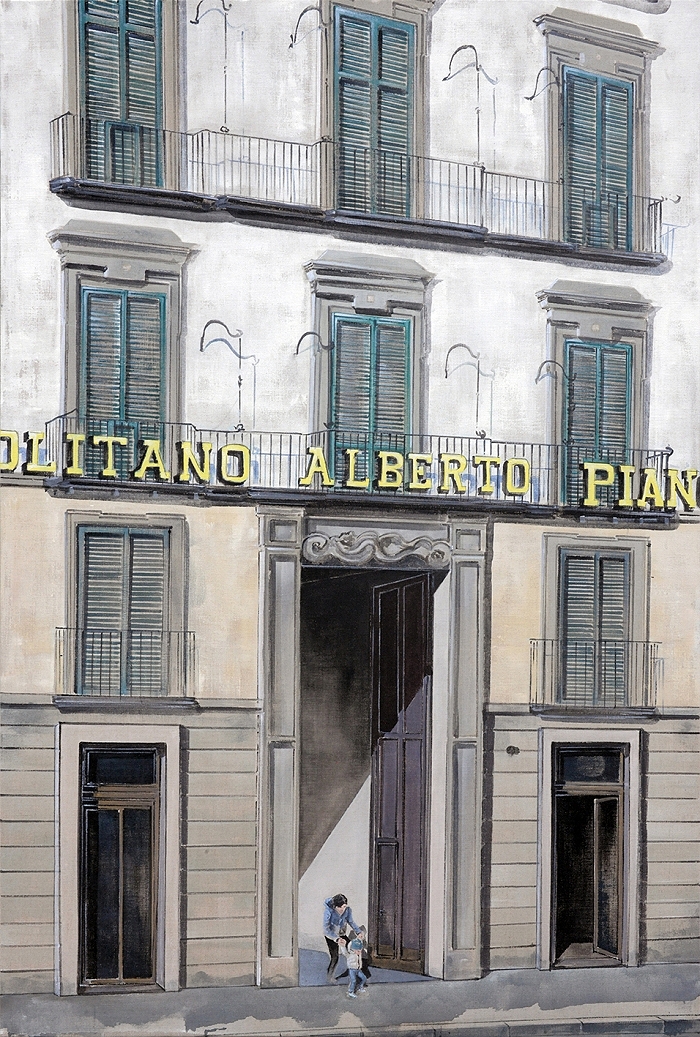 Napolitano — 2023, Acryl auf Leinwand, 180 × 120 cm