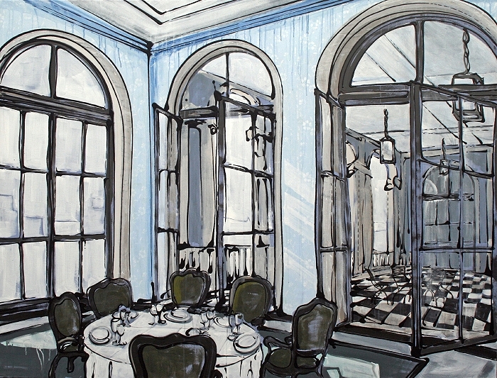 Palermo — 2015, Acryl auf Leinwand, 152 × 200 cm