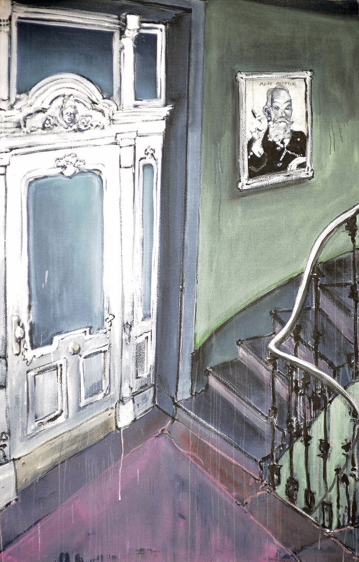 Pierre Bordier — 2019, Acryl auf Leinwand, 160 × 100 cm