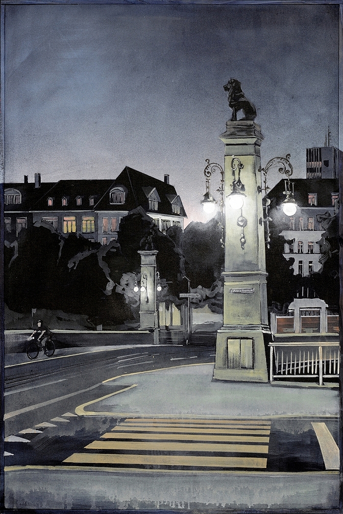 Giradini di Marzo — 2023, Acryl auf Leinwand, 102 × 69 cm