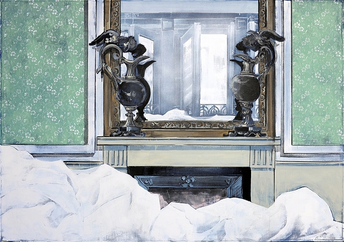 Suite Présidentielle — 2020, Acryl auf Leinwand, 156 × 223 cm